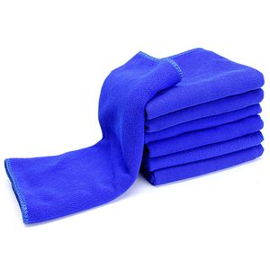 30CM Chiffons De Nettoyage Doux Microfibre Serviette Auto Chiffon De Lavage De Voiture pour Voiture Cire De Voitures Soins Styling Dépoussiéreur Serviettes DH72