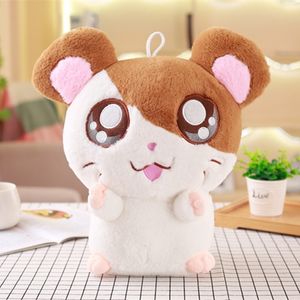 30cm Cute Hamster Mouse Plush Toy Stuffed Soft Animal Hamtaro Doll Lovely Kids Baby Toy Kawaii Birthday Gift for Children LA075