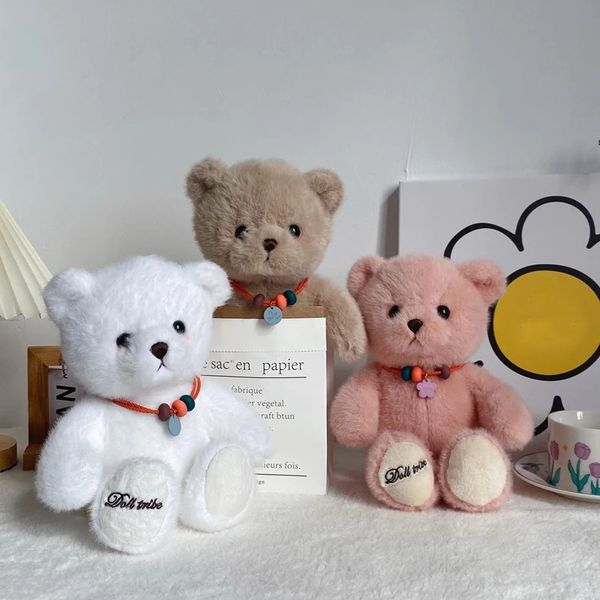 Ours en peluche mignon de 30cm, poupée, ours en peluche doux, jouets pour bébé, cadeau d'anniversaire et de mariage pour enfants filles