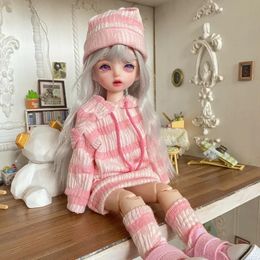 Poupée BJD Vintage de 30cm, 1/6, artisanat pur, boule d'art articulée, maquillage, ensemble complet, poupée Lolita/princesse avec vêtements, 240202