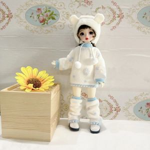 Ensemble de vêtements de poupée de 30 cm 1/6 BJD Doll Pull Plance Set Diy Girl Toy Dressing Game House Fashion Doll Accessories No Doll 240509