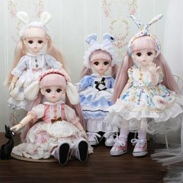 30 cm Doll multi-colour prinses-poppen en kleding