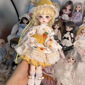 30 cm Maquillage à main BJD Doll Princess Makeup Ball Joint Doll 1/6 3d Real Eye Girl Toy Fullset Dressing Doll for Birhday Gift 240506