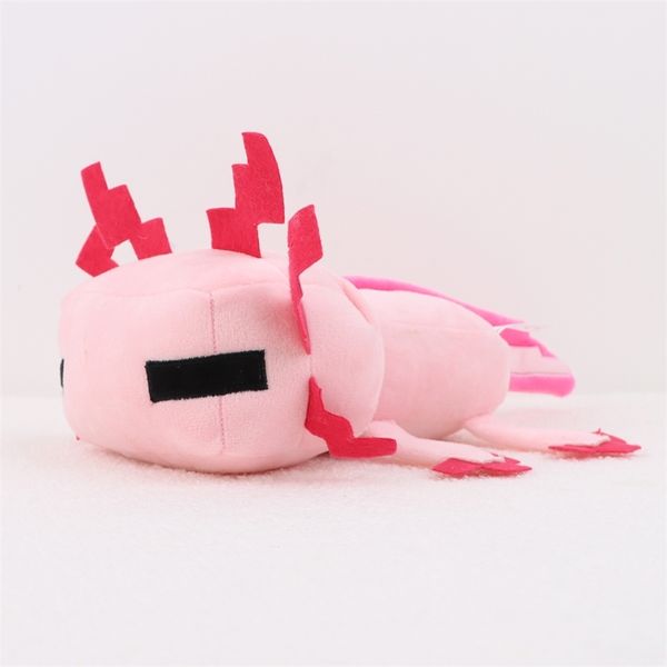 30 cm rose Axolotl peluche douce peluche poupée dessin animé Figure jouets en peluche enfants adultes Gamer cadeau décoration de la maison 220516