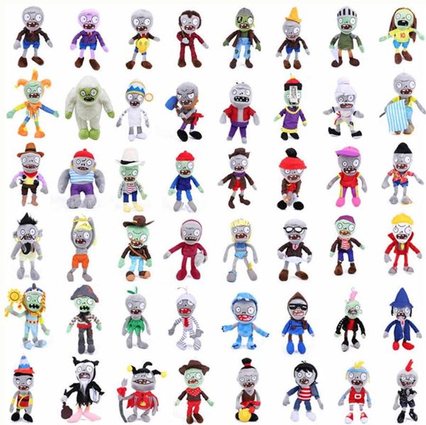 Plantas de 30 cm Vs Zombies Plush Toys relleno de peluche de anime Figuras del juego de dibujos animados PVZ Regalos de muñecas Lindos Plush para Niños4414315