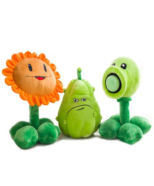 30 cm plantes vs Zombies jouets en peluche pois Melon plantes vs Zombies figurines en peluche poupée enfants cadeaux d'anniversaire 7293130