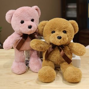 30 cm peluches ours en peluche poupée en peluche doux Animal en peluche jouets enfants filles saint valentin amant cadeau d'anniversaire