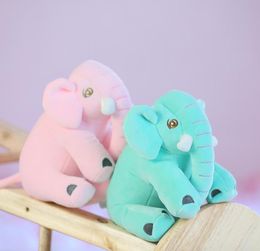 30 cm Elephant Sleeping Embouched Doll Anime Elephant Plush Toy Cartoon Elephant Farmed Animals Oreiller Puppy Toys for Kids6002076