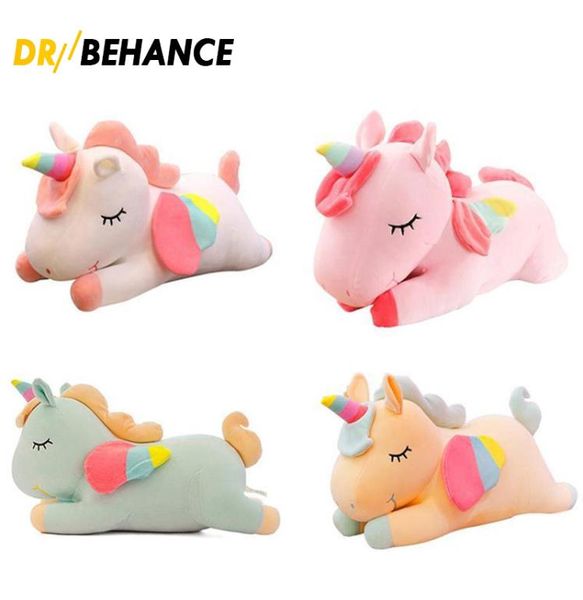 Jouet en peluche licorne douce de 30CM, oreiller de couchage pour bébé, poupée Animal en peluche, cadeaux d'anniversaire pour filles, 9449697