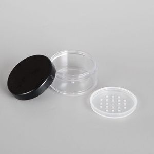 Étui à poudre libre vide de 30G 30ML, kit de voyage de pot de maquillage en plastique, conteneurs de pots cosmétiques de 1 once avec couvercles de tamis Bsrmq