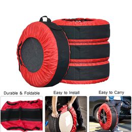 30in Tire Tote Cover Réglable Étanche De Rechange Saisonnier Pneu Sac De Rangement pour Voiture Hors Route Camion Pneu Totes206l