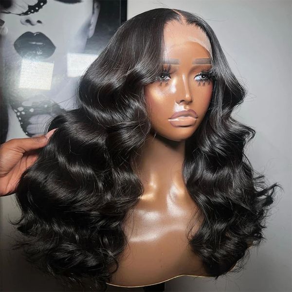 30inch Body Wave 13x4 Lace Front Human Hair Wig 13x6 Lace Frontal Wigs for Women Brésilien Wigsless Wigs en vente 5x5 Wig Closure 240409