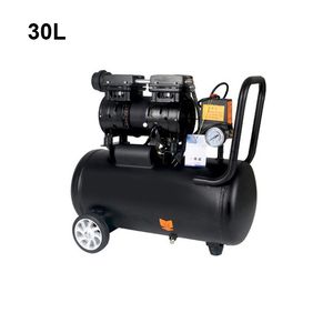 30L Luchtcompressor Olievrije stille luchtpomp Hoge druk Industriële luchtcompressor Geschikt voor grote vacuümafdichtmachine