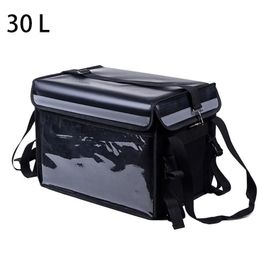 30L Extra Grote Koeltas Auto Ice Pack Geïsoleerde Thermische Lunch Pizza Tas Vers Voedsel Levering Container Koelkast Tas 240320