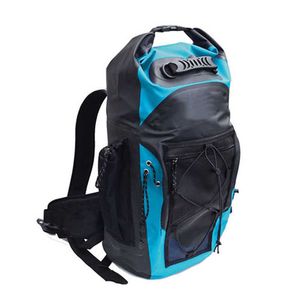 Sac à dos étanche de 30 L avec poche arrière souple, natation, rivière, trekking, camping, randonnée en plein air, Y0721