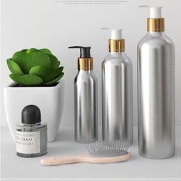 30ml 100ml 150ml 250ml Bouteilles rechargeables Salon de coiffure Pulvérisateur Bouteille de pulvérisation en aluminium Pompe de voyage Outils de maquillage cosmétique Ixqmt