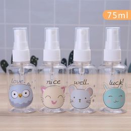 30 ml-100 ml mini reist plastic lege fles parfum verstuiver draagbare handwashing transparante spray verstuiverbevestiging flessen