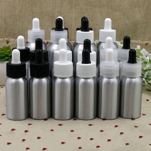 30 ML 50 ML 100 ML aluminium e liquide réactif Pipette bouteilles compte-gouttes aromathérapie huiles essentielles parfums bouteilles Uligl