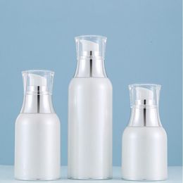 30 ml 50 ml Lege Airless Pomp Plastic Flessen Emulsie Fles Lotion Op Reizen Cosmetische Verpakking 100 stks/partij Fafsq Eacap