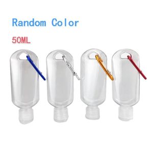 30 ml 50 ml bouteille rechargeable vide avec porte-clés voyage parfum en plastique Transparent ma petite bouteille DLH421