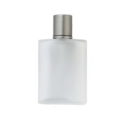 30 ml 50 ml givré clair mat vaporisateur bouteille de parfum fines pulvérisations vides sous-bouteilles or gris bouteilles de couverture pot en verre personnalisation Botella De parfum en aérosol