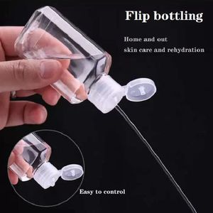 30 ml 5G Split Packaging Flessen Flip Transparante Hand Sanitizer Disinfectant Hydrogel Shampoo Vloeistof Container Lege Parfum Spray Mini Parfum Flessen