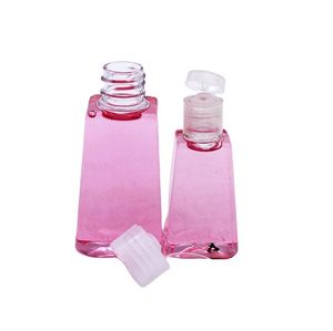 30 ml 60 ml lege hand sanitizer fles hervulbare plastic container transparante cosmetische flessen voor make-up vloeibare lotion