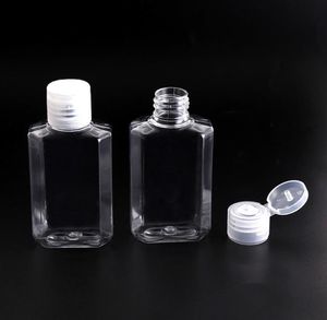 30 ml 60 ml lege PET Plastic fles met flip cap herbruikbare containers voor reizen outdoor camping business trip SN2891