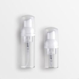 Xopui – bouteille à pompe à mousse en plastique, 30ml, 60ml, 2oz, blanc transparent, distributeur de savon, désinfectant pour les mains, récipient moussant liquide