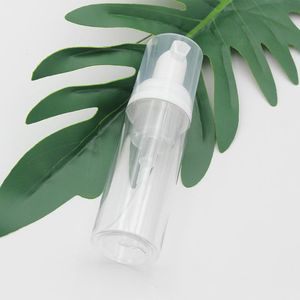 Bouteilles de distributeur de savon en plastique 30ml 60ml bouteilles de pompe à mousse blanche transparente Mousses contenant de liquide RH6010
