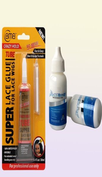 30 ml BMB Super Lace Glue Tubo adhesivo Crazy Hold para pelucas de encaje Glue1445176