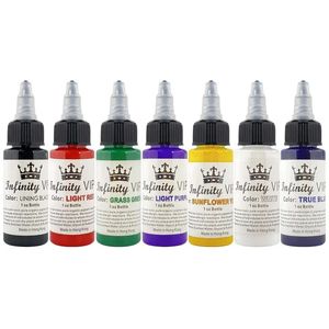 Pintura corporal de 30 ml tatuaje tinta de tatuaje permanente para colorear cejas de pigmento delineador de ojos