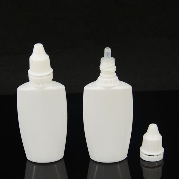 Flacons compte-gouttes compressibles en plastique vides de 30 ml pour solvants huiles légères peinture Essence gouttes pour les yeux bouteille expédition rapide F2060