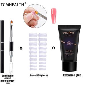 Plateau d'extension de gel UV pour ongles, 30 ml, solide, avec frais de papier, pour étendre rapidement le modèle de cristal, colle pour ongles, salon de photothérapie, bricolage facile à la maison