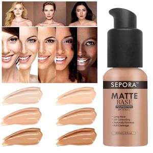 30 ml face mate mate maquillage de fond de teint mat