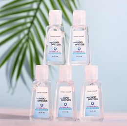 Gel desinfectante y desinfectante de manos sin agua de 30ml.