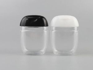 Bouteille de désinfectant pour les mains de 30 ml vide en plastique PET bouteille à capuchon demi-rond pour enfants 039s transporter un désinfectant pour les mains bot3880493