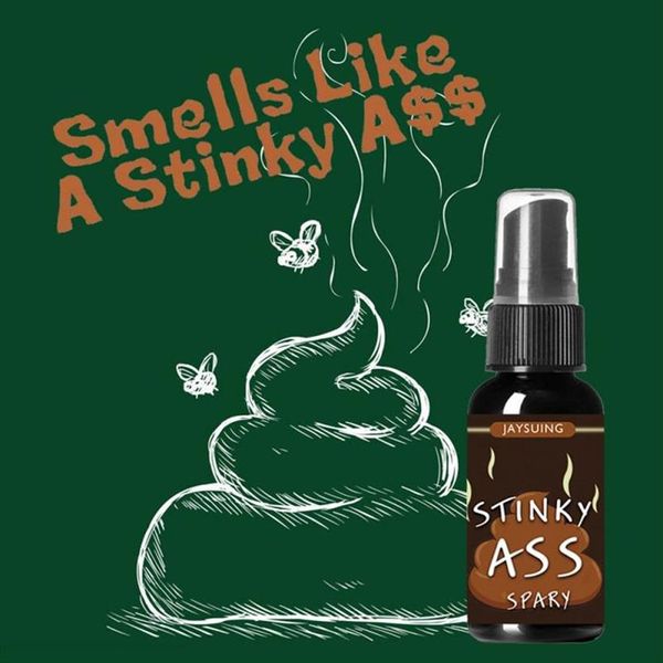 30ml Nouveauté Fart Bomb Bottle Smelly Nasty Stinky Gags Prank Sprays Nasty Smelling Mist Halloween Poisson d'avril Props308v269Z