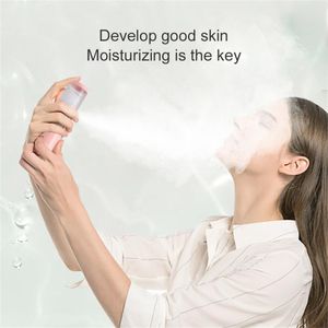 30 ml draagbare USB luchtbevochtiger USB -oplaadbare handheld Water Nano Sprayer Essentiële melkolie Diffuser Face Care gestoomde meter