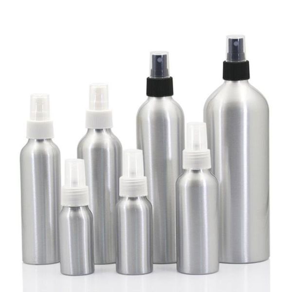 30 ml Botella de atomizador de aerosol de aluminio recargable Botella de perfume vacía de metal Esenciales Botella de spray de aceite Herramienta de embalaje cosmético de viaje O Ionh