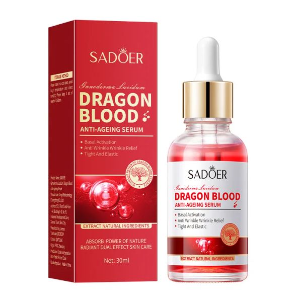 30 ml Sadoer Reishi Dragon Facial Sérum de longue durée de soins de la peau nourrissants de longue durée