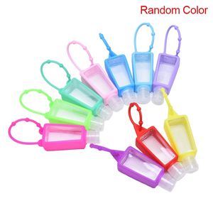 Mini porte-main en Gel de Silicone de 30ml, sans bouteille, désinfectant Portable de voyage jetable, sans couvercle amovible propre