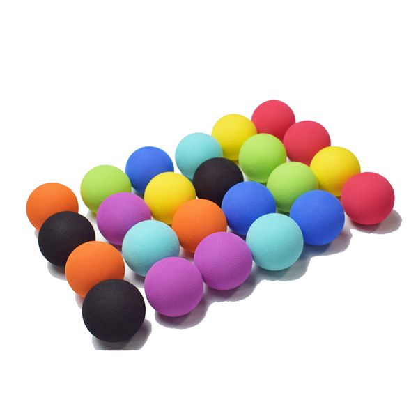 Pelotas de Golf de 30MM, espuma EVA, pelotas de esponja suave para Golf, pelotas para practicar Golf al aire libre, entrenamiento de tenis de Golf sólido