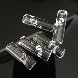 30 mm lengte Pyrex glazen tips waterpijp voor droge kruidentabak 2 mm dik 12 mm OD