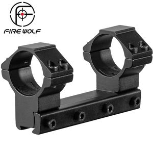 30mm One Piece High Profile Dovetail Scope Mount Anneaux Adaptateur W 11mm Long 100mm Fusils Airsoft Chasse