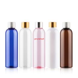 30pcs 200ml bouchon à vis en aluminium bouteilles en plastique cosmétiques bouteille d'emballage de soins personnels pour toner lotion crème shampooing huile eau meilleure qualité