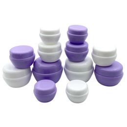 30 stks 5G 10G 20G 30G 50G Cosmetica Jar Box Make Crème Cosmetische Kraal Opslag Pot Container Ronde Fles Draagbare Plastic Case