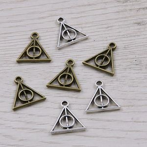 30 stCs charms Hallows Doodly Antique Pendants for Diy Jewelry Bracelet Necklace Making Handmade Craft