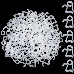 30 stks kerstlichthaken S-vormige weerbestendige plastic goot hang haken kerstboom decoratieve verlichtingslampclip haak