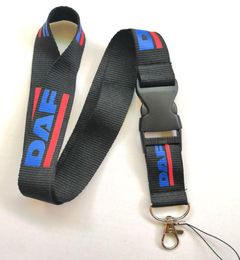 30 stks daf truck logo lanyard nek mobiele telefoon sleutelhanger riem en telefoon lanyard quick release7450462